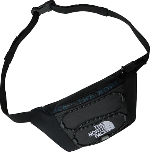 THE NORTH FACE Jester Lumbar Pack | Fanny Pack With Water Repellent Finish, 2.2 Liters, Crossbody Adjustable Strap - color: Asphalt Grey/TNF Black/Silver Reflective