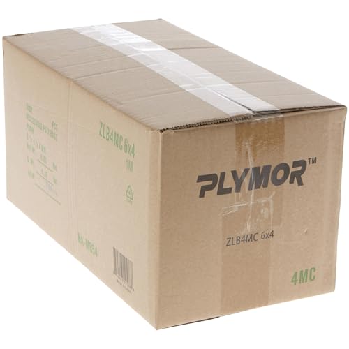 Plymor 6" x 4" (Case of 1,000), 4 Mil Heavy Duty Zipper Reclosable Plastic Bags - size: 6" x 4" (1,000 Count)