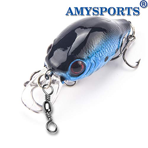 AMYSPORTS High Strength Fishing Swivels Barrel Solid Ring Barrel Fishing Swivel Rolling Fishing Tackle Line Connector Saltwater Freshwater Stainless Steel Accessories - size: Size5 (62lb) 50 pcs