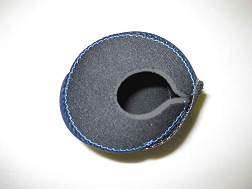 Kufa Sports Fishing Reel Cover Made by 4mm Thickness Neoprene for Spinning Reel, Bait Casting, Low Profile & Fly Reel - style: Level Wind Casting Reel Cover Extra Large (100 Series)