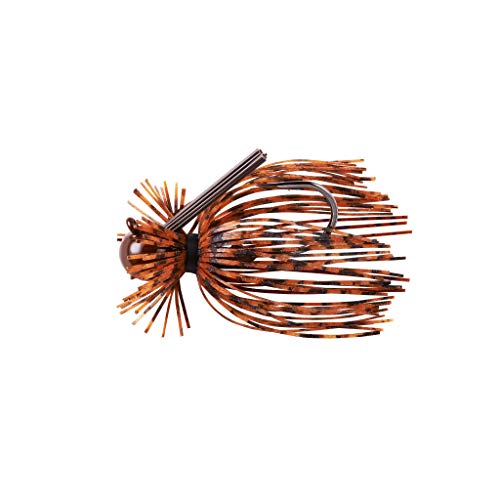 War Eagle Heavy Finesse Jig Bass Fishing Lure - color: PB&J, size: 3/8 oz