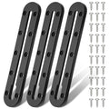 Mellbree Kayak Track, 9Inch Kayak Rail Mount Kayak Low Profile Track for Fishing Rod Holder, Fish Finder, Cup Holder, Anchor Cleats, 3Pack - size: 9 inch - 3pcs