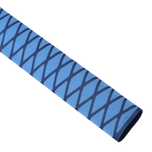 DMiotech Heat Shrink Sleeve Wrap Tubing x Tube Tubing for Fishing Rod Grips and Other Grips, Non Slip - Insulation - Waterproof 40'' Lengths, Dia 30mm Blue - color: Blue, size: Dia 30mm