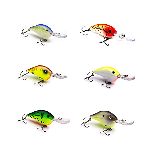 Vexan PHAT BOY Crankbait Lures - color: Kit 1, size: 6 pack - 8' Depth