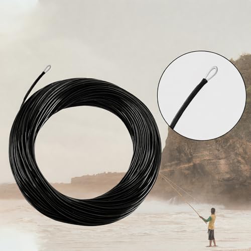 Aventik Full Sinking Fly Fishing Line –IPS5 Fast Sinking Trout & Saltwater Fishing Line with Exposed Loop for Lake Fishing - size: 7wt