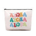 Hawaii Makeup Bag, Hawaii Gifts For Women Men, Sea Island Makeup Pouch, Travel Toiletry Bag With Zipper, Birthday Graduation Christmas Gifts For Women Mom Sister Best Friend Bestie Her - color: Hawaii