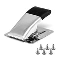 SAMSFX Fish Cleaning Board Tools Fillet Clamp w/Screws Deep-Jaw Fish Tail Clip Board for Scaling Table Bait (Fish Clamps with Black Grip) - color: Fish Clamp with Black Grip