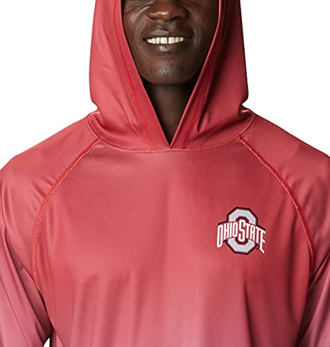 Columbia NCAA Mens Collegiate Super Terminal Tackle Hoodie - color: Team Color, size: Small