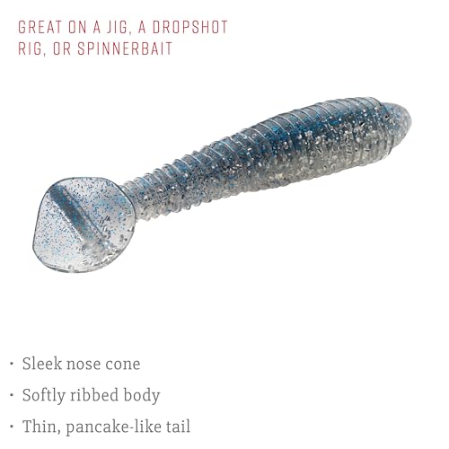 Lew's Rage Swimmer - color: 484 -Silver Shiner, size: 3.75"