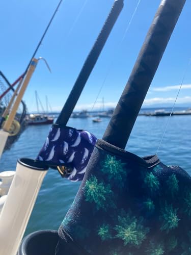 Fishing Reel Cover Reel Case Bag Pouch | Neoprene Material | for Centerpin, Fly, Ocean Reels - color: Headwaters