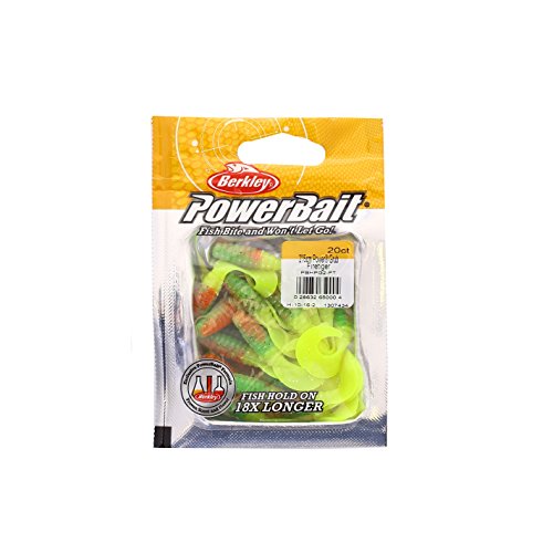 Berkley PowerBait Power Grubs Fishing Soft Bait - color: Firetiger, size: 2" (20 Count)