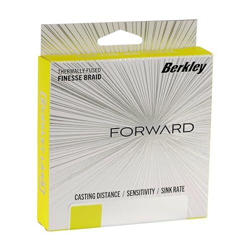 Berkley Forward Braid Fishing Line - color: Flame Green, size: 10 lb - 150 yd