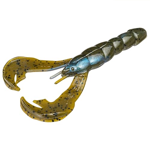 Strike King Rage Tail Craw - color: Blue Craw, size: 0.145 inch