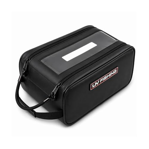 EZ PRO Tackle Bag - Pull Handle, Clear Window, Fits 25+ Baits