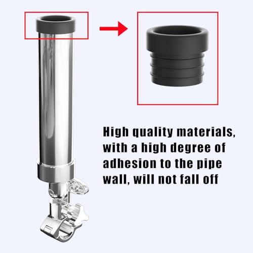 Boat Fishing Rod Holder, 360 Degree Marine Grade Stainless Steel 316 Adjustable Swivel Fishing Pole Holders, Deck Mount and Rail Mount Fishing Rod Bracket - style: 25mm Rail Mount