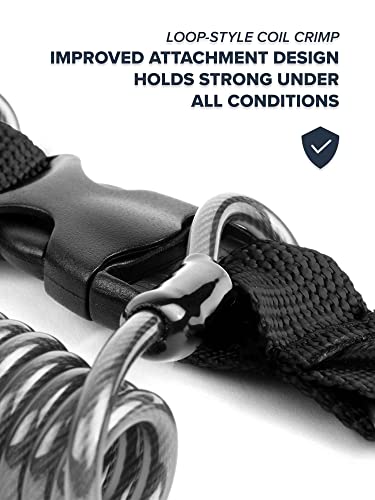 Rogue Endeavor® Fish Stringer Clip, Large, Stainless Construction, Quick Release 36” Steel Core Lanyard, Designed for Spearfishing, Kayak Fishing & Scuba Diving and All Fish Types - color: Gray- Ultra Duty