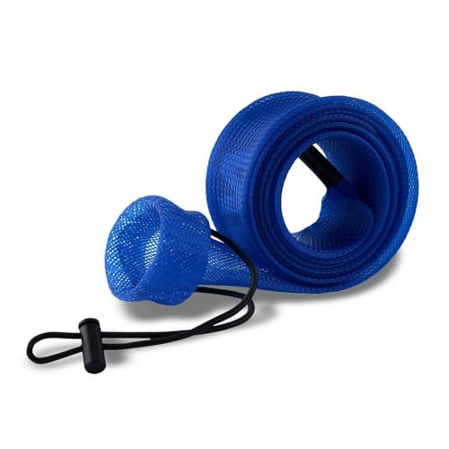 Penn® Premium Fishing Rod Sleeve, 67 in., Lightweight and Extremely Durable Woven Nylon PET Fishing Rod Cover, Reinforced Tip, Easy-Close Drawstring