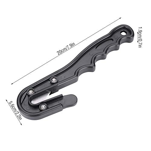 Wbestexercises Ligature Knife,Ligature Knife,PP & High Safety Rescue Cutter,PP & High Safety Rescue Fishing Net Line Cutter Scuba Diving Accessory