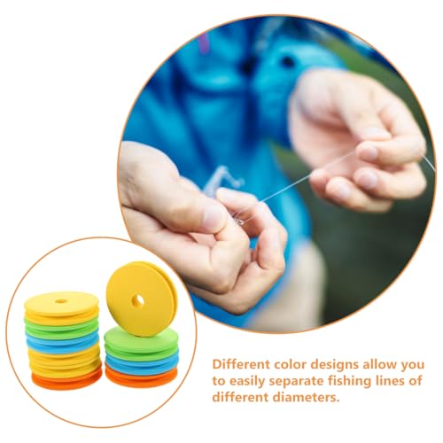 Large Eva Foam Fishing Line Spool 3.94 Inch Diameter Fishing Line Holder for Organizing and Storing Lines