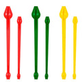 6 Pcs Fish Hook Remover Tool Snelled Fishing Hook Disgorger Plastic Unhook Extractor Tool for Fishing Gear Accessories 2 Different Sizes
