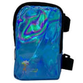 Holographic Thigh Bag | Leg Harness for Women | Outdoor Waist Pouch | Carnival Hiking Travel Fanny Pack with Adjustable Straps | Blue - color: Blue