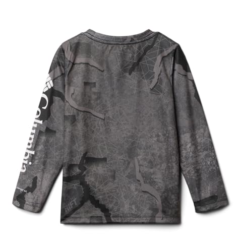 Columbia Super Terminal Tackle Long Sleeve - color: Black Realtree Rift, size: 4T