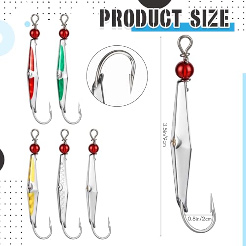Saltwater Trolling Kit Ready to Fish, Fishing Kit with Lures, Trolling Sinkers & Planers for Spanish Mackerel Bluefish Bonito Tuna, Complete Nearshore Inshore Fishing Lures Set