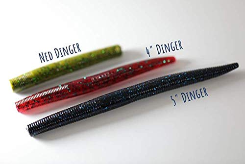 Yum Lures YDG - color: Cranberry, size: 5"