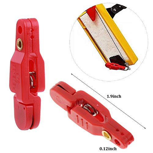 Heavy Tension Snap Release Clips for Weight Planer Board Kites Downrigger Trolling Fishing - size: 6Pcs