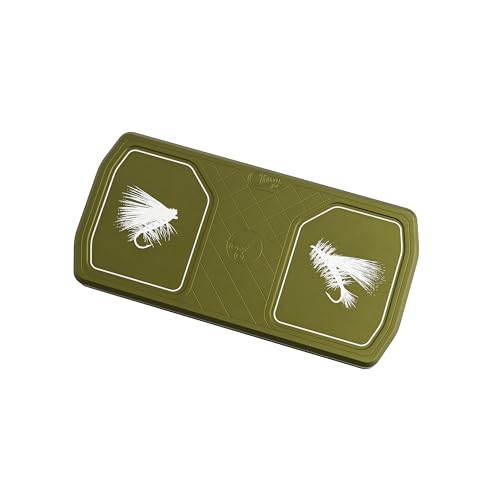 Cling Fishing Products Mag Grab Delta Fishing Magnet - Magnetic Holder and Organizer for Fishing Tools, Pliers, Hooks, Tackle - Used for Boats, Cars, Trucks, Bags, Gear Boxes - color: Deep Green, size: Dry Fly