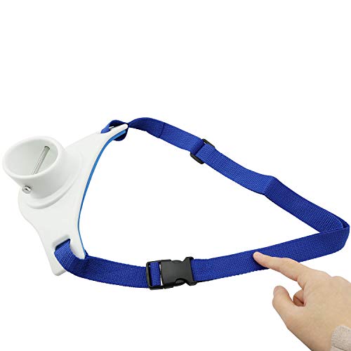Fishing Waist Belt 2.3 Inch Inner Dia Adjustable Offshore Sea Fishing Fighting Belt Stand Up Waist Support Rod Holder