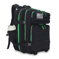 Lovelinks21 45L Tactical Assault Backpack - 3 Day Assault Pack with MOLLE Waterproof Rucksack (Back Green) - color: Back Green