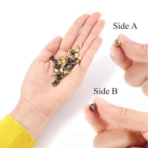 Maxcatch Tungsten Cone Head Beads for Fly Tying, 25 Pieces - color: Black Nickel, size: 5mm x 4mm
