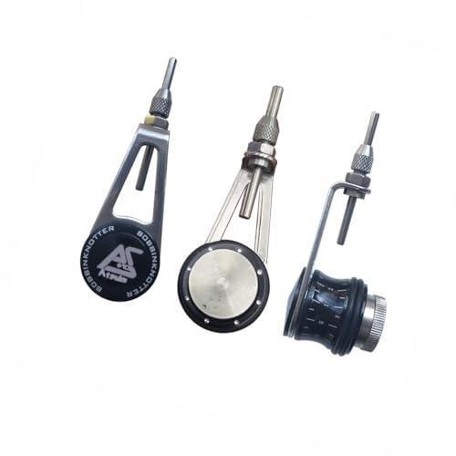 Fishing Bobbin Knotter FG GT RP Line Wire Knotting Tool Fishing Line Winder Assist Knotting Connector Accessories - color: black