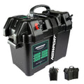 Newport Trolling Motor Smart Battery Box Power Center with USB and DC Ports, Medium