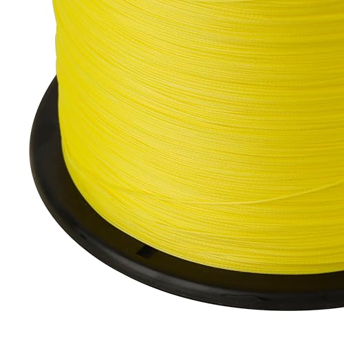 Berkley ProSpec Chrome Braid Fishing Line, Suitable for Saltwater Environments - color: Hi-Vis Yellow, size: 30lb - 3500yd