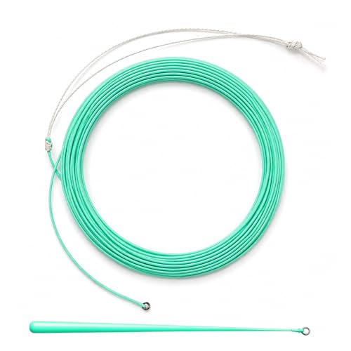 Aventik Tenkara Fly Fishing Line – Tapered Floating Line with PVC Coating, Lightweight & Polyester Braided core, Smooth Casting Tenkara Line for Fly Fishing - color: Sky Blue, size: 10FT,12LB