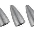 Dr.Fish 50 Pack Bullet Fishing Sinkers Worm Weights Lead Fishing Weights Bass Fishing Sinker Freshwater Texas Carolina Rig Punch Shot - size: 1/16oz-50 Pack