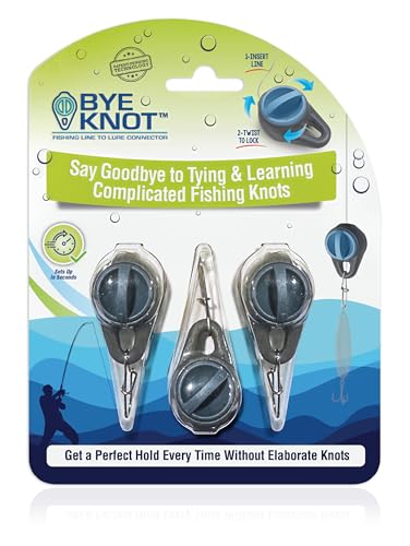 Fishing Knot Tying Tool | Fishing Line to Lure Connector | Protect from Fish Hooks | Tie Fishing Knots Easily | Cool Gadgets for Fishermen | Fishing Lure Accessory for Beginner Anglers
