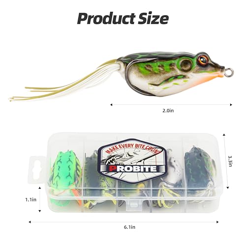 Soft Frog Lures, Topwater Swimbaits for Bass Fishing, Realistic PVC Design, Weedless Hooks, Perfect for Freshwater & Saltwater, Effective Fishing Lures for Pike & Snakehead - style: 5pcs-style B