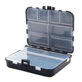 Fishing Tackle Box, Waterproof Double-Sided Utility Fishing Lure Storage Organizer with Removable Dividers for Hooks, Baits