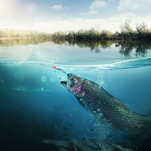 PATIKIL Glow Fishing Beads Plastic Oval Rubber Luminous Fishing Bait Eggs Rig Bead Tackle Lures Accessories with Box - color: Green, size: 12x8mm