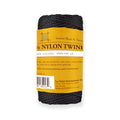 Just For Nets Twisted Tarred Nylon Bank Line Twine, Black, 1lb Spool - Heavy Duty String for Net Repair, Camping, Trot Line Fishing, Bushcraft Cordage (#42-1lb Spool) - size: #42 - 1lb Spool