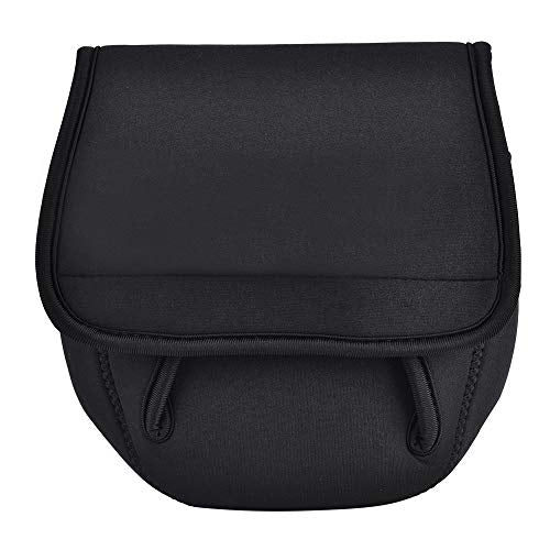 Alomejor fishing reel cover, compact protection fishing gear organizer for anglers outdoor adventures travel storage