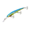 Bandit Lures 4 3/4-Inch Slender Minnow Jerkbait Trolls Up to 27 Feet Deep, Universal Color Patterns, 1 Piece - color: Parakeet, size: 4 3/4", 5/8 oz