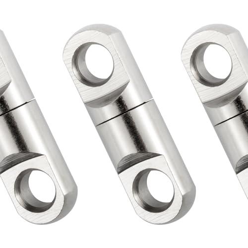 Dr.Fish Heavy Swivels for Saltwater Fishing, 190-705LB Wind on Swivels Rust Resistant Heavy Duty Fishing Tackles Stainless for Tuna Shark - size: 550LB