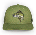 Paramount Outdoors Fly Fishing Hat Series Comfort Snap Snapback Cap for Men - color: Walleye