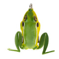LUNKERHUNT Frog Lure for Bass Fishing | Pocket Frog Fishing Lure 1.75 Inch | Topwater Fishing Lures, Soft Hollow Body, Weedless Hooks for Trout, Pike in Saltwater and Fresh Water - style: Bull
