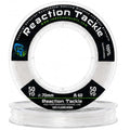 Reaction Tackle 100% Pure Fluorocarbon Fishing Line - High Strength, Abrasion-Resistant, Fast-Sinking, Virtually Invisible - Saltwater and Freshwater Leader Line - color: Clear, size: 10lb (125 Yards)