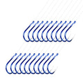 AMHDV Tiny Fishing Hooks with Line, Small Fishing Hook and Leader (Pack of 20) - color: Blue, size: 20# (0-0.44lb)